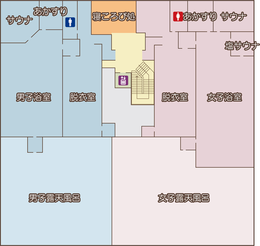 館内平面図